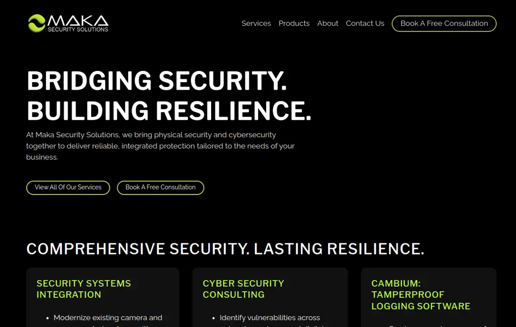Preview of makasecurity.com